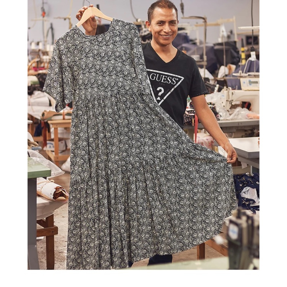 OG Christy Dawn Theo in raven floral, OS
